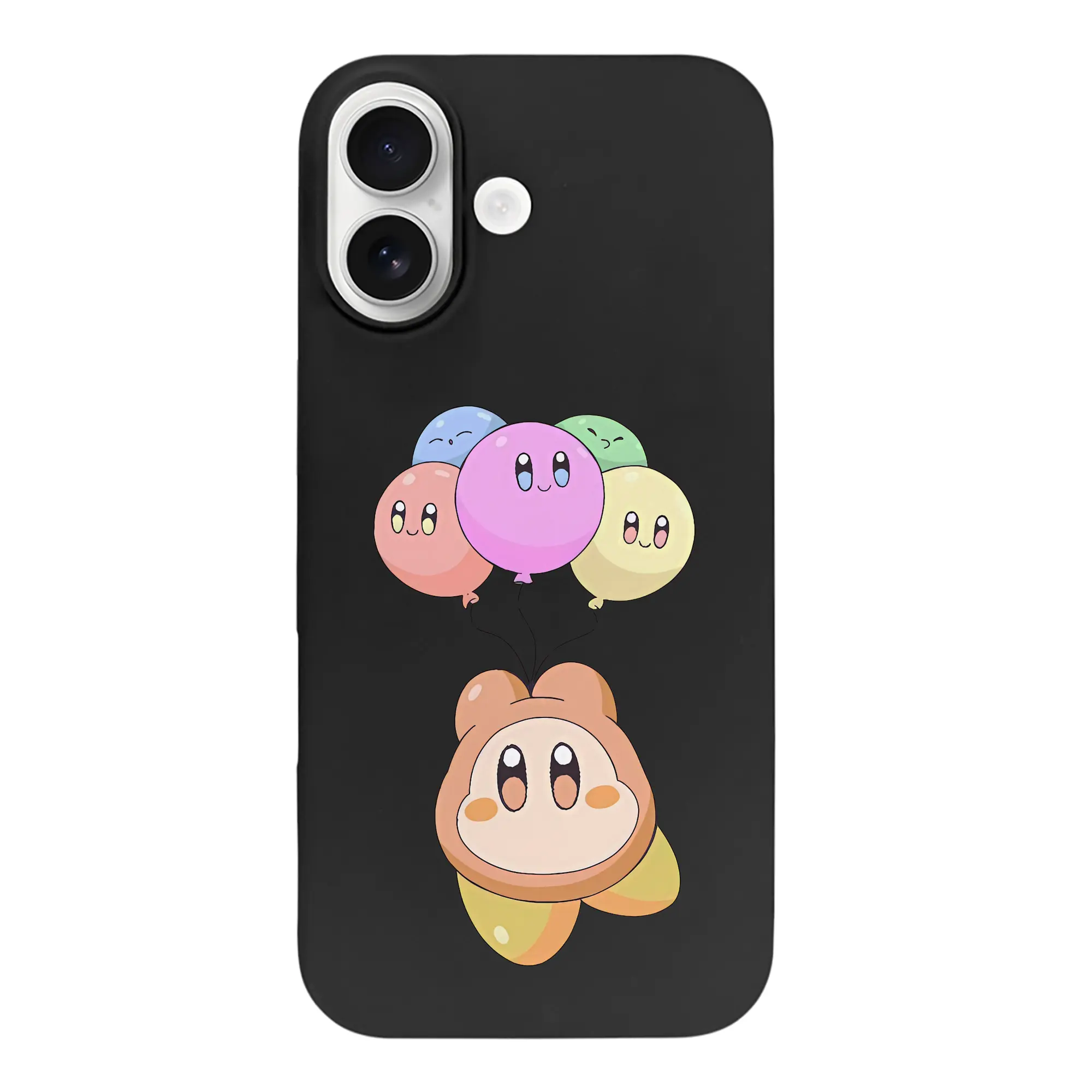 星のカービィ グッズ ワドルドゥ - iPhone 17 シリーズ シリコンケース 薄型 耐衝撃 指紋防止 ソフトタッチカバー 精密フィット 傷防止 保護ケース iPhone 17/17 Air/17 Pro/17 Pro Max 対応